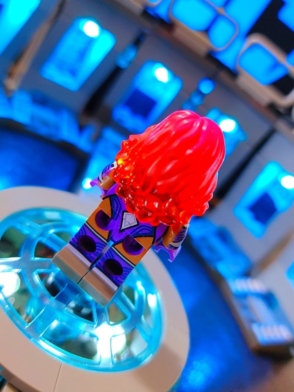 Starfire Teen Titans Minifigure Lego Compatible